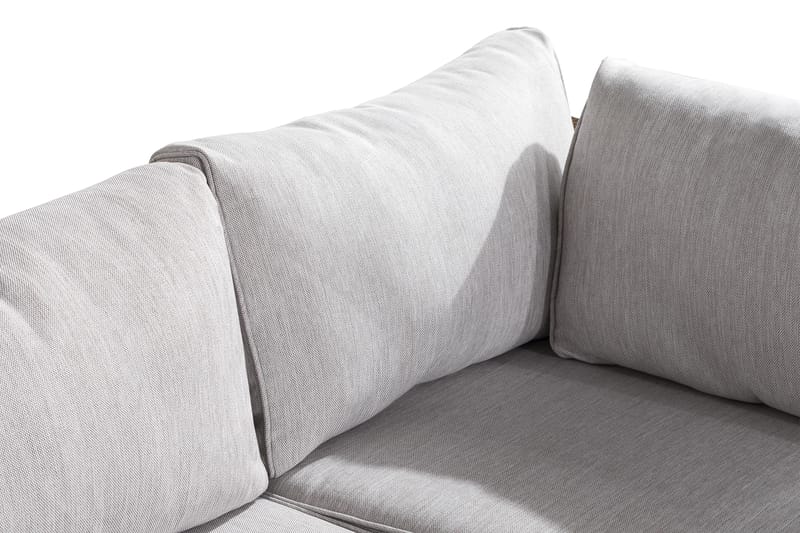 Marcus Loungesæt - Natur Bord 2 Lænestole - Altanmøbler - Sofagrupper udendørs - Loungesæt