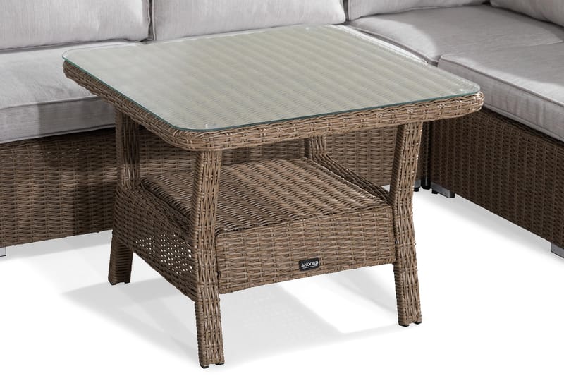 Marcus Loungesæt - Natur Bord Hjørnesofa Lænestol - Have - Udendørs miljø - Altan & terrasse - Altanmøbler