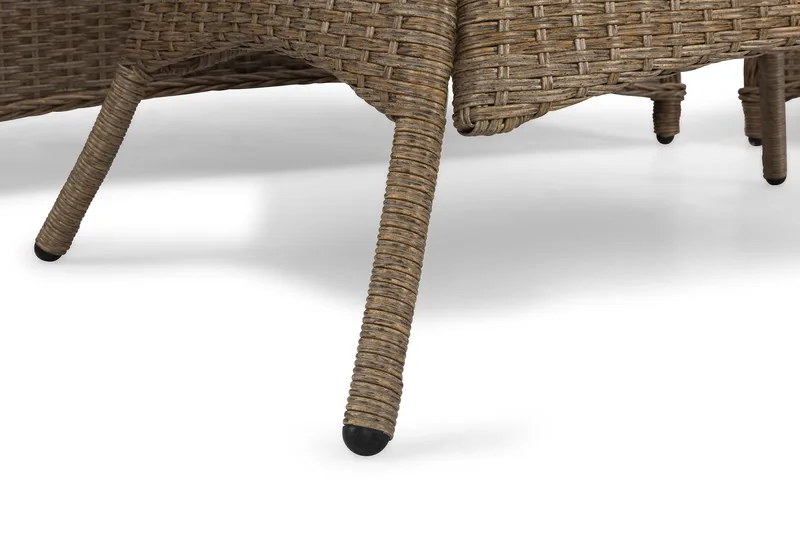 Marcus Sofagruppe 2-Pers. Ink. Lænestol - Natur - Havemøbler - Loungemøbler - Loungesæt