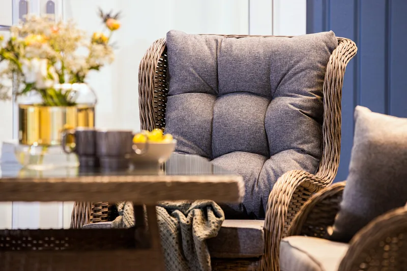 Marcus Sofagruppe 2-Pers. Ink. Lænestol - Grå - Havemøbler - Loungemøbler - Loungesæt