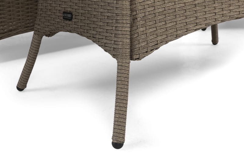 Marcus Sofagruppe 2-Pers. Ink. Lænestol - Grå - Havemøbler - Loungemøbler - Loungesæt