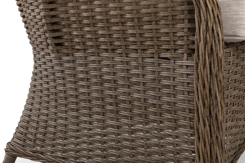 Marcus Sofagruppe 3-Pers. Ink. Lænestol - Natur - Havemøbler - Loungemøbler - Loungesæt