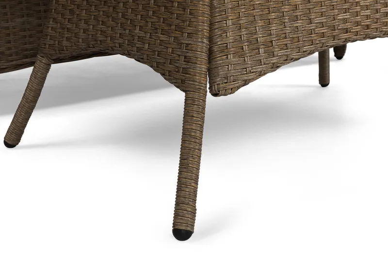 Marcus Sofagruppe 3-Pers. Ink. Lænestol - Natur - Havemøbler - Loungemøbler - Loungesæt