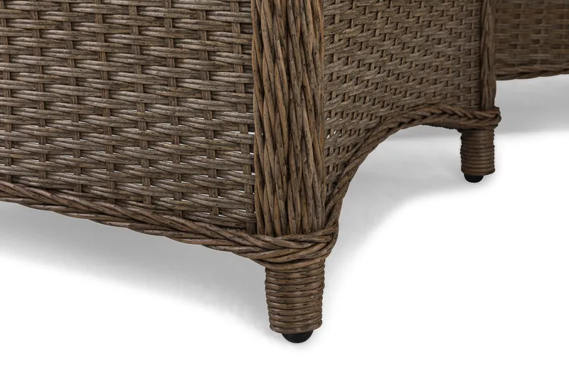 Marcus Sofagruppe 3-Pers. Ink. Lænestol - Natur - Havemøbler - Loungemøbler - Loungesæt