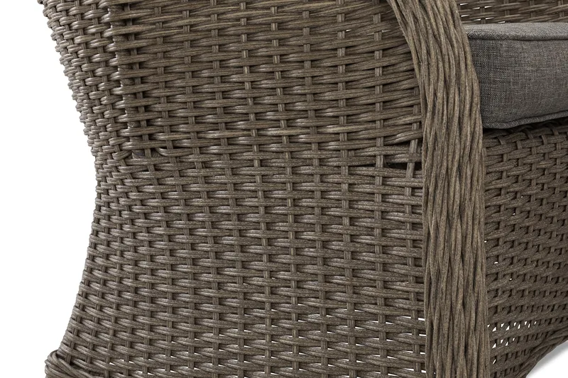 Marcus Sofagruppe 3-Pers. Ink. Lænestol - Grå - Havemøbler - Loungemøbler - Loungesæt