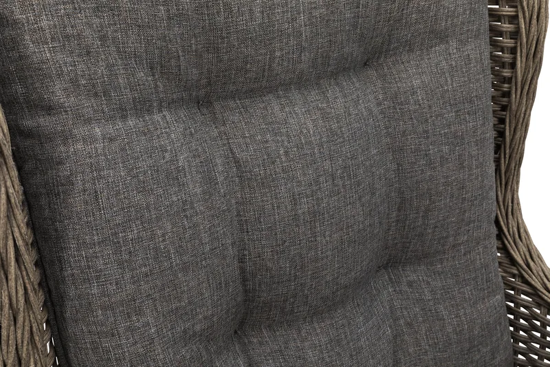 Marcus Sofagruppe 3-Pers. Ink. Lænestol - Grå - Havemøbler - Loungemøbler - Loungesæt