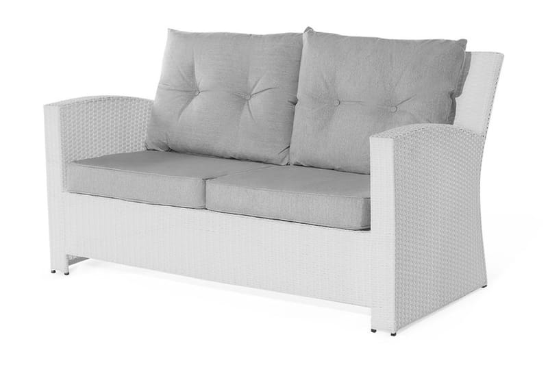 Marino Loungegruppe 146 cm - Hvid - Havemøbler - Loungemøbler - Loungesæt