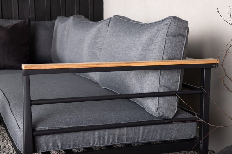 Mexico Hjørnesofa Blå - Venture Home - Havemøbler - Loungemøbler - Loungesæt