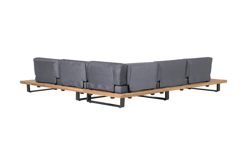 Mykonos Loungegruppe 256 cm - Træ / natur - Havemøbler - Loungemøbler - Loungesæt