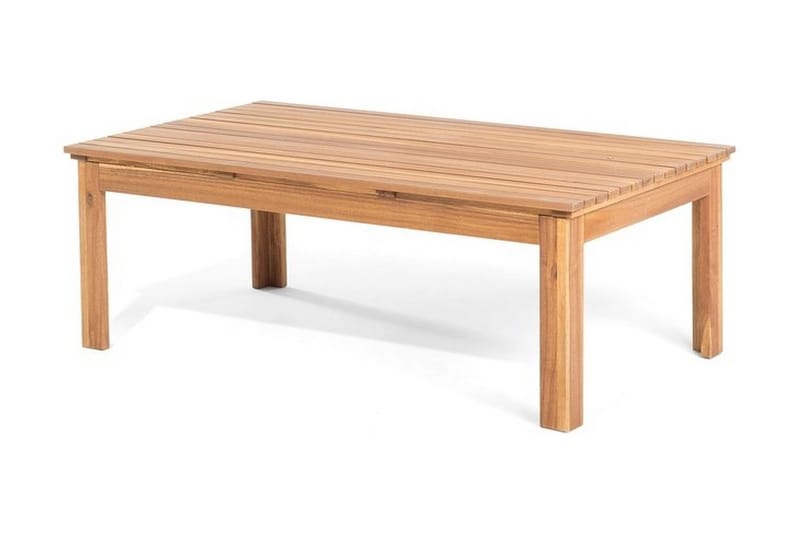 Pacific Loungegruppe 130 cm - Træ / natur - Altanmøbler - Sofagrupper udendørs - Loungesæt