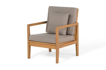 Pataja Loungegruppe 197 cm - Grå - Havemøbler - Loungemøbler - Loungesæt
