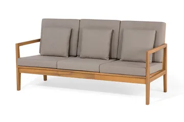 Pataja Loungegruppe 197 cm - Grå - Havemøbler - Loungemøbler - Loungesæt