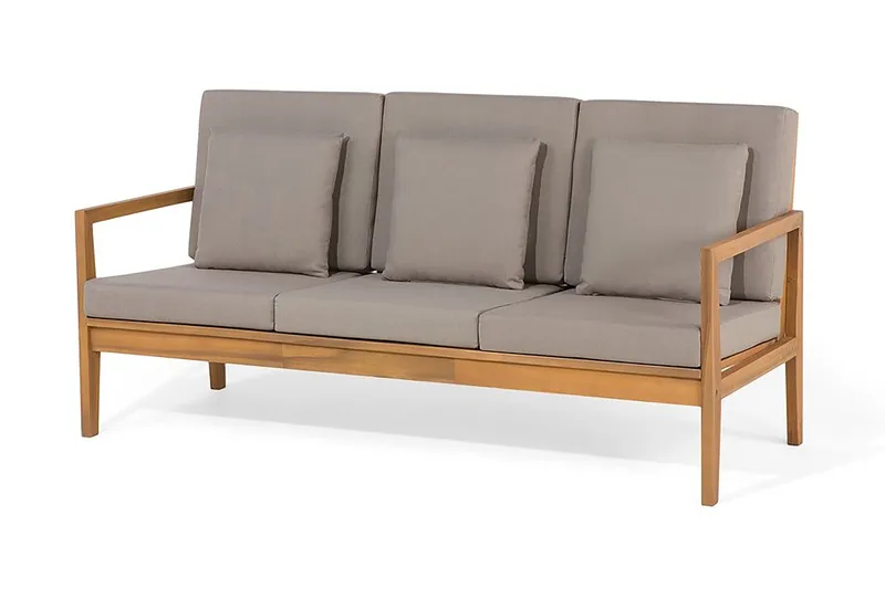 Pataja Loungegruppe 197 cm - Grå - Havemøbler - Loungemøbler - Loungesæt