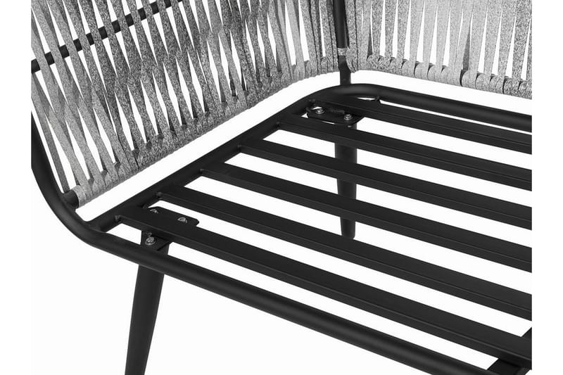 Ragusa Loungegruppe 156 cm - Grå - Havemøbler - Loungemøbler - Loungesæt