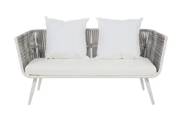 Ragusa Loungegruppe 156 cm - Grå - Havemøbler - Loungemøbler - Loungesæt