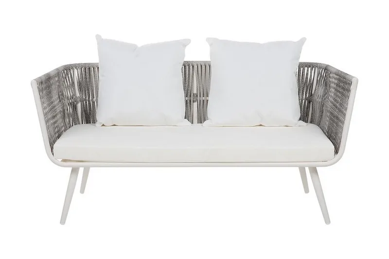 Ragusa Loungegruppe 156 cm - Grå - Havemøbler - Loungemøbler - Loungesæt