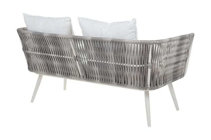 Ragusa Loungegruppe 156 cm - Grå - Havemøbler - Loungemøbler - Loungesæt