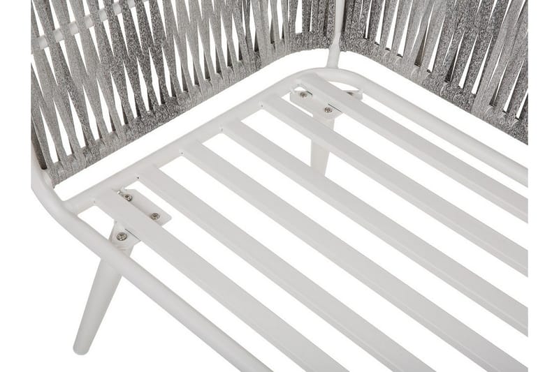 Ragusa Loungegruppe 156 cm - Grå - Havemøbler - Loungemøbler - Loungesæt