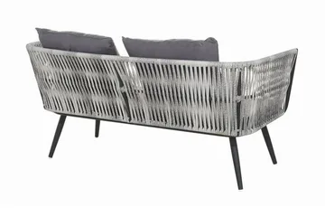 Ragusa Loungegruppe 156 cm - Grå - Havemøbler - Loungemøbler - Loungesæt