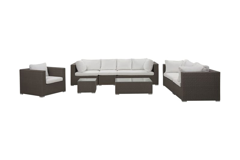 Reecer Loungesæt - Grå - Altanmøbler - Sofagrupper udendørs - Loungesæt