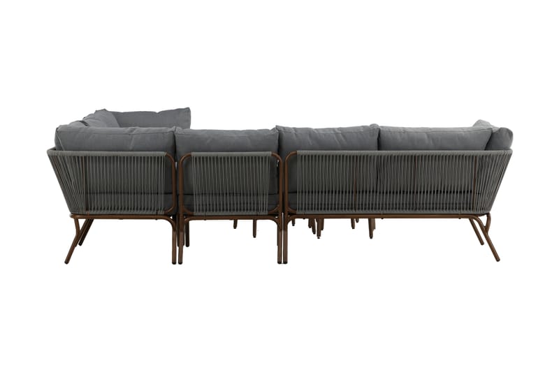 Roxo Hjørnesofa - Brun - Havemøbler - Loungemøbler - Loungesæt