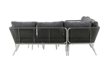Roxo hjørnesofa hvid - Venture Home - Havemøbler - Loungemøbler - Loungesæt