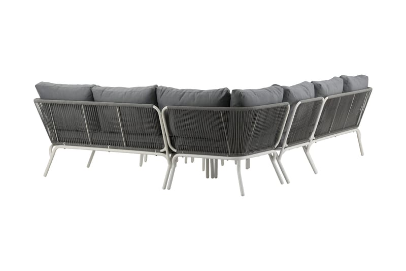 Roxo hjørnesofa hvid - Venture Home - Havemøbler - Loungemøbler - Loungesæt