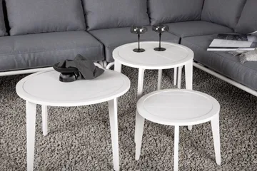 Roxo hjørnesofa hvid - Venture Home - Havemøbler - Loungemøbler - Loungesæt