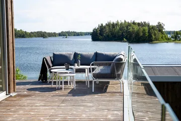 Roxo hjørnesofa hvid - Venture Home - Havemøbler - Loungemøbler - Loungesæt