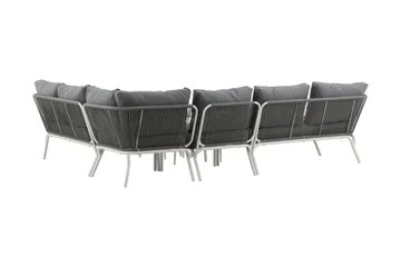 Roxo hjørnesofa hvid - Venture Home - Havemøbler - Loungemøbler - Loungesæt