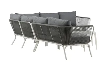 Roxo hjørnesofa hvid - Venture Home - Havemøbler - Loungemøbler - Loungesæt