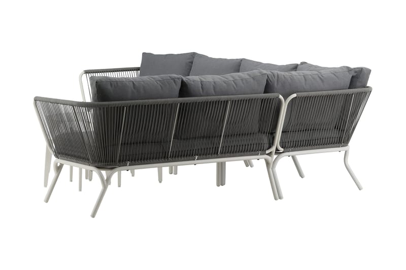 Roxo hjørnesofa hvid - Venture Home - Havemøbler - Loungemøbler - Loungesæt
