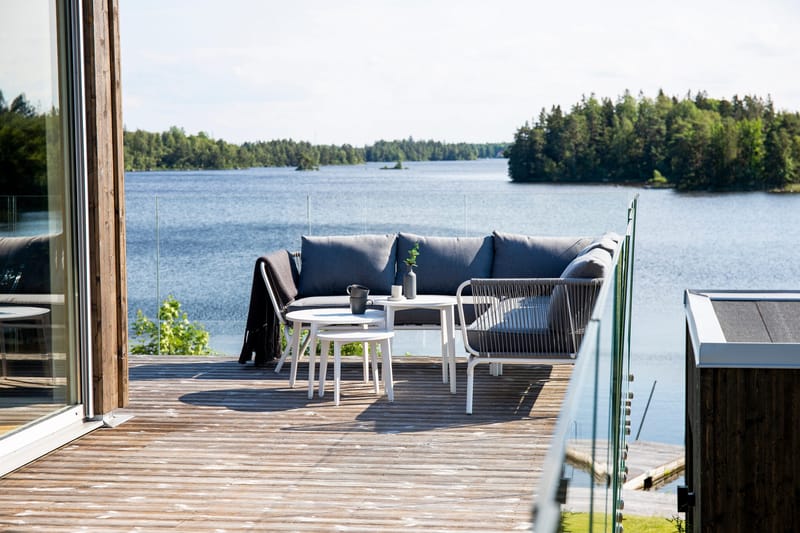 Roxo hjørnesofa hvid - Venture Home - Havemøbler - Loungemøbler - Loungesæt