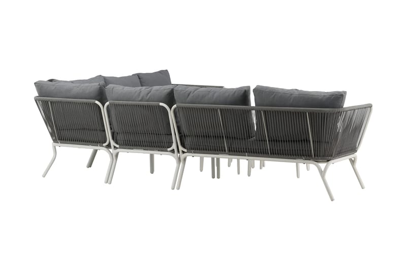 Roxo hjørnesofa hvid - Venture Home - Havemøbler - Loungemøbler - Loungesæt