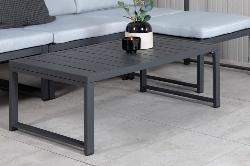 Salvador Loungesæt - Grå/Sort - Havemøbler - Loungemøbler - Loungesæt