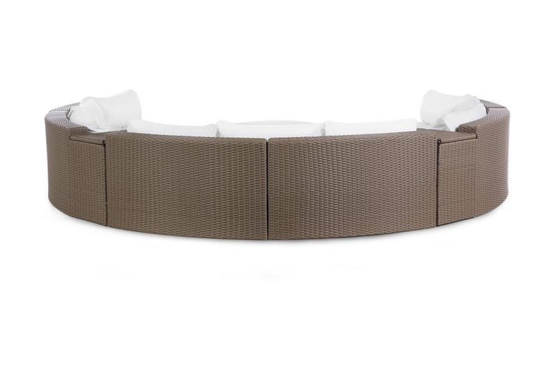 Severo Loungegruppe 102 cm - Brun - Altanmøbler - Sofagrupper udendørs - Loungesæt