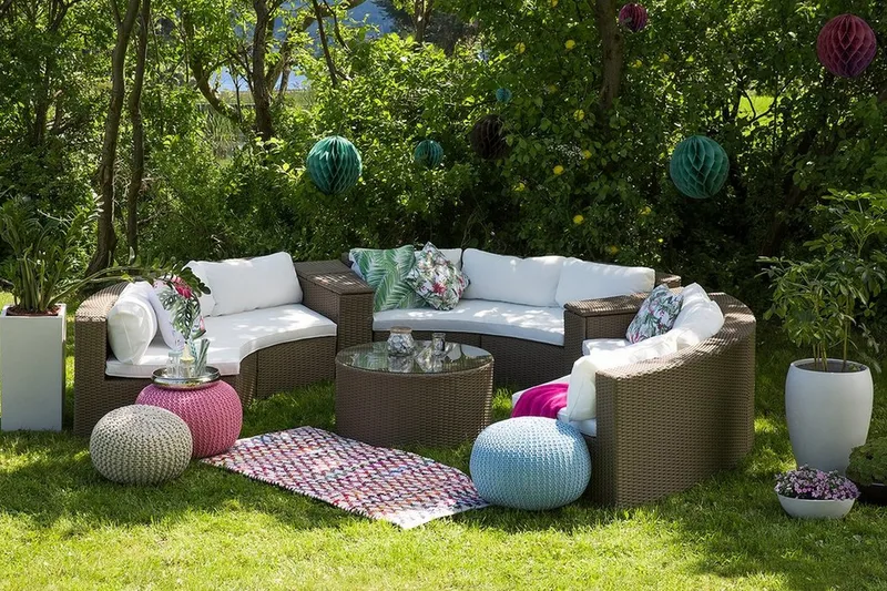 Severo Loungegruppe 102 cm - Brun - Havemøbler - Loungemøbler - Loungesæt