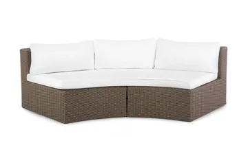 Severo Loungegruppe 102 cm - Brun - Havemøbler - Loungemøbler - Loungesæt