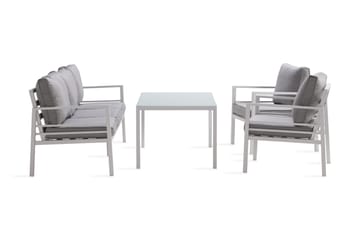 sofagruppe Comfort Garden Ariany Grå/Hvid - Havemøbler - Loungemøbler - Loungesæt