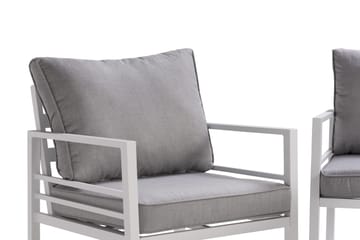 sofagruppe Comfort Garden Ariany Grå/Hvid - Havemøbler - Loungemøbler - Loungesæt