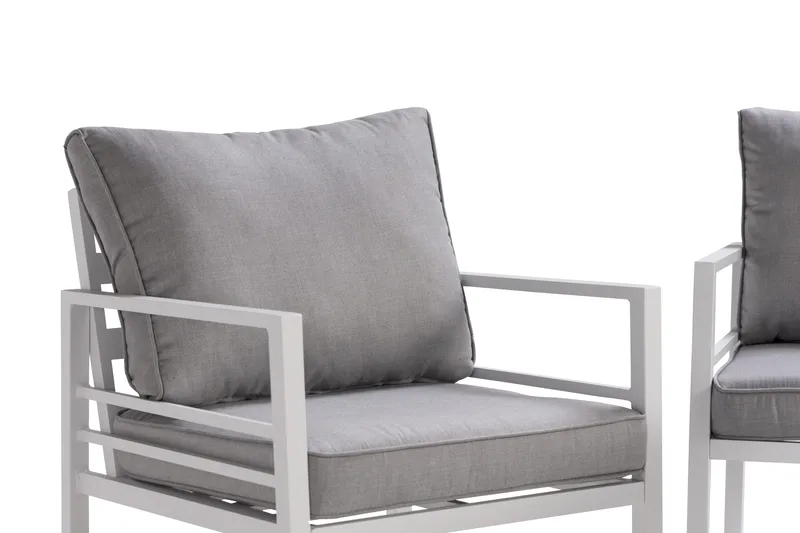 sofagruppe Comfort Garden Ariany Grå/Hvid - Havemøbler - Loungemøbler - Loungesæt