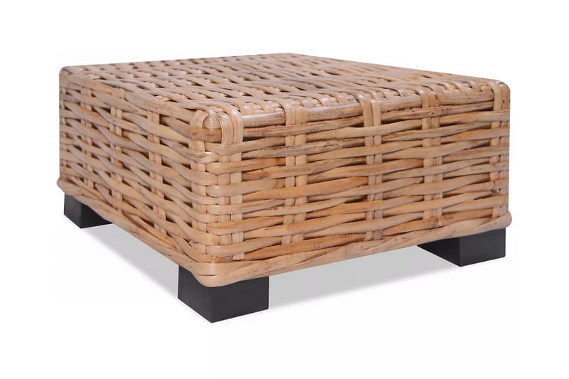 Sofasæt 14 Dele Naturlig Rattan - Brun - Havemøbler - Loungemøbler - Loungesæt