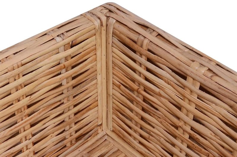 Sofasæt 14 Dele Naturlig Rattan - Brun - Havemøbler - Loungemøbler - Loungesæt