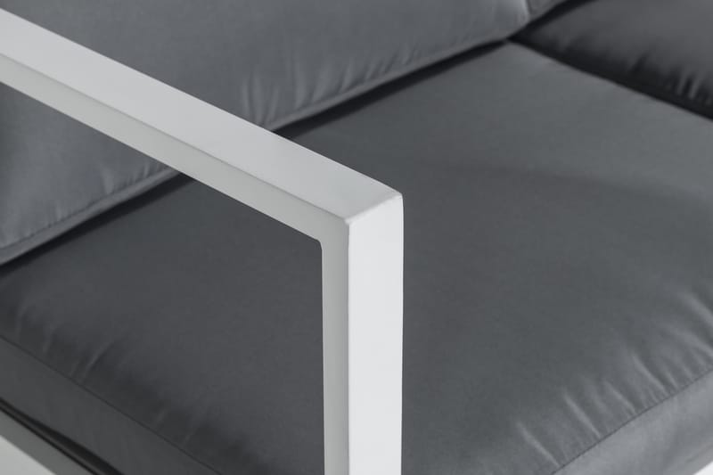 Tunis Loungesæt - Hvid - Havemøbler - Loungemøbler - Loungesæt