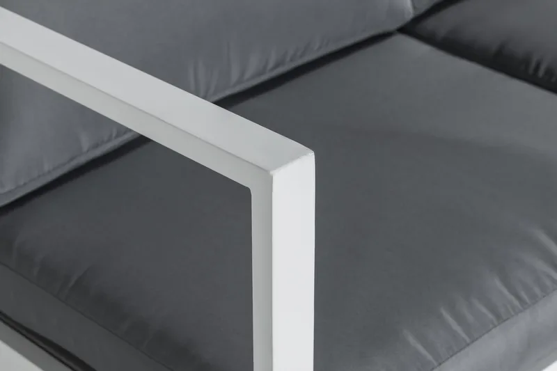 Tunis Loungesæt - Hvid - Havemøbler - Loungemøbler - Loungesæt