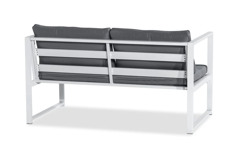 Tunis Sofagruppe - Hvid - Havemøbler - Loungemøbler - Loungesæt