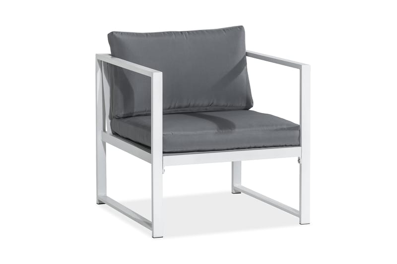 Tunis Sofagruppe - Hvid - Havemøbler - Loungemøbler - Loungesæt