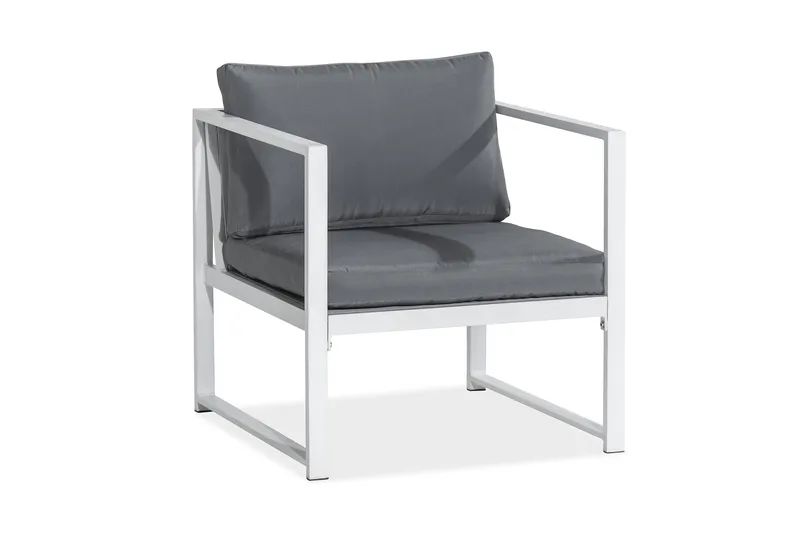 Tunis Sofagruppe - Hvid - Havemøbler - Loungemøbler - Loungesæt