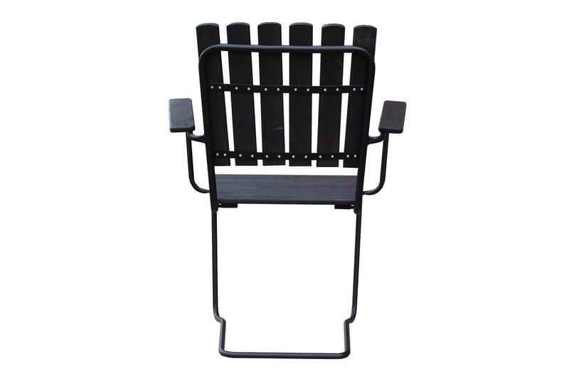 Vaxholm Spisebordssæt Rund - Kaffesort/Grå - Havemøbler - Loungemøbler - Loungesæt