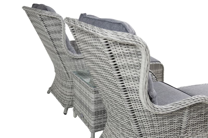 Vikelund loungegruppe til udendørs brug - Grå - Havemøbler - Loungemøbler - Loungesæt